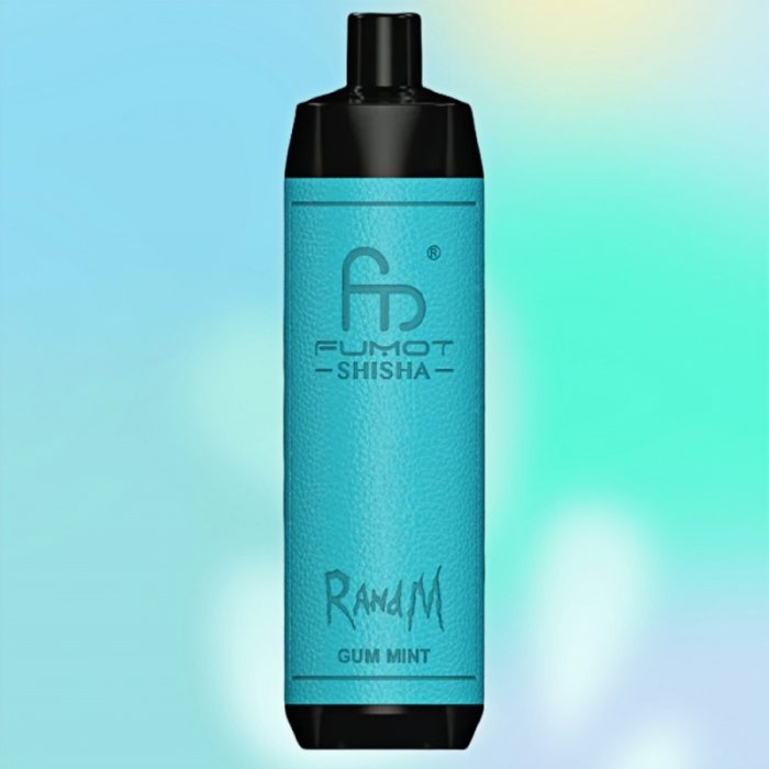 R and M Shisha 10K Gum Mint Geschmack - Randm Vape