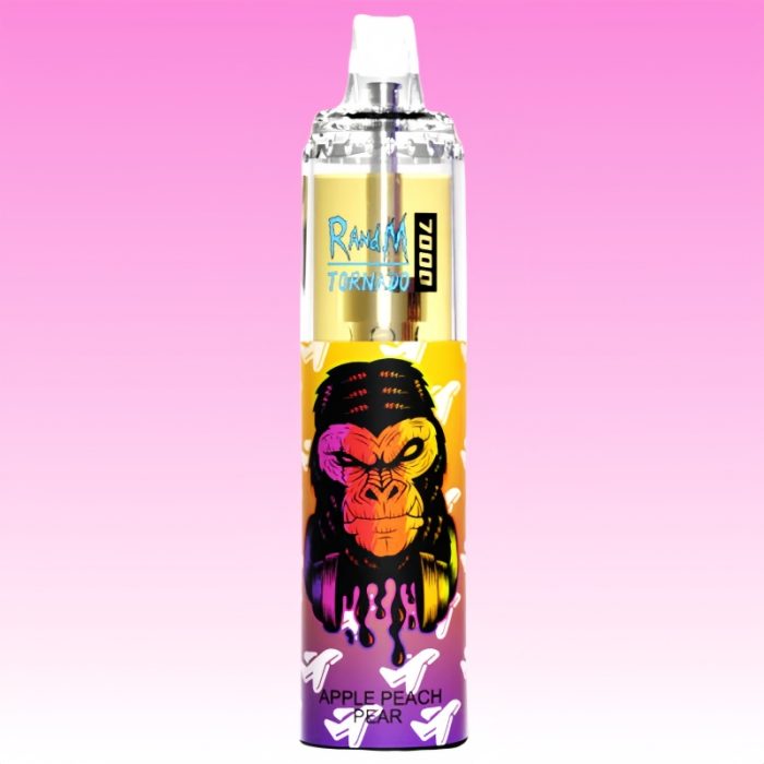 R and M Tornado 7000 Apple Peach Pear Vape - Randm Vape
