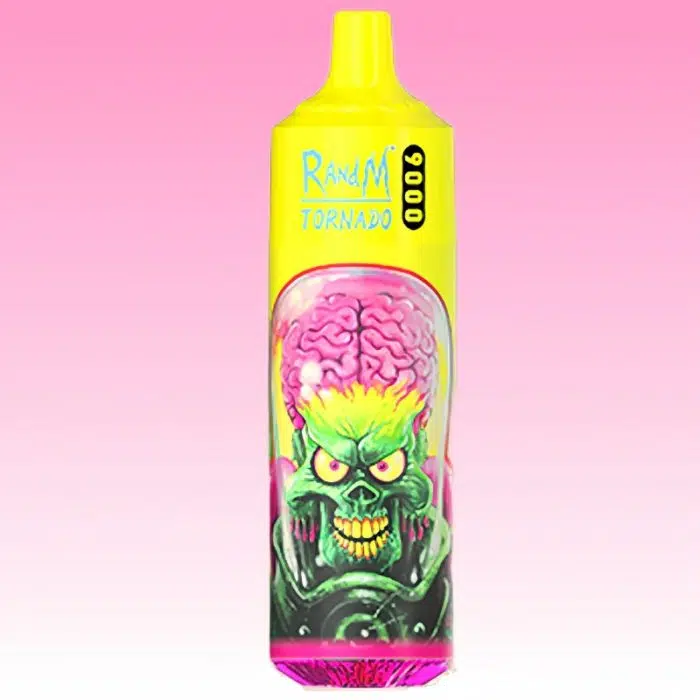 R and M Tornado 9000 Peach Lemonade Geschmack - Randm Vape