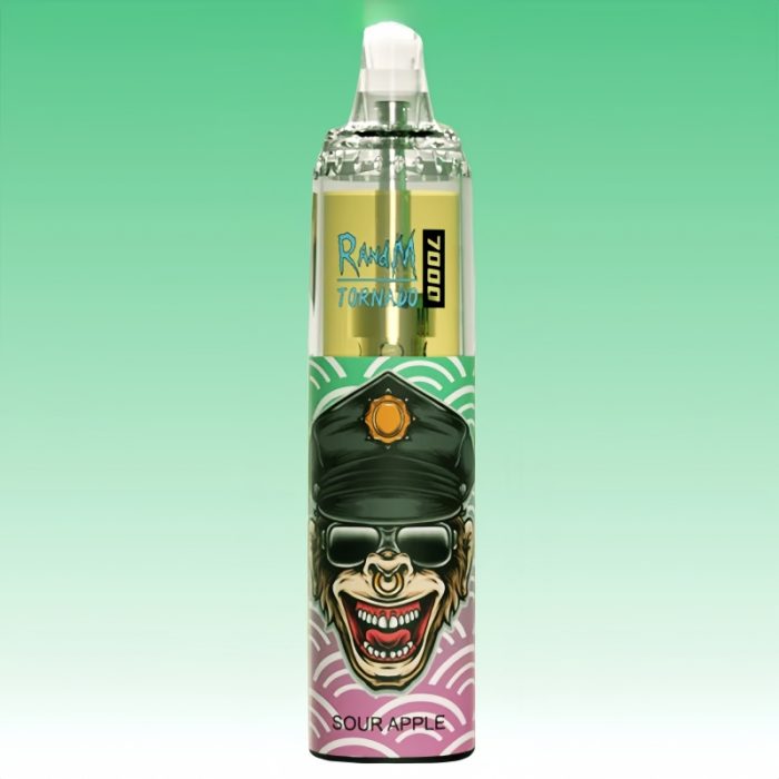 Randm 7K Sour Apple Flavor - Randm Vape
