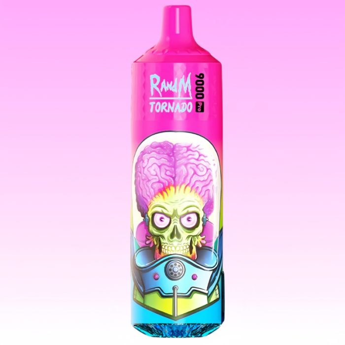 Puff RandM 9000 Strawberry Ice Goût - Randm Vape